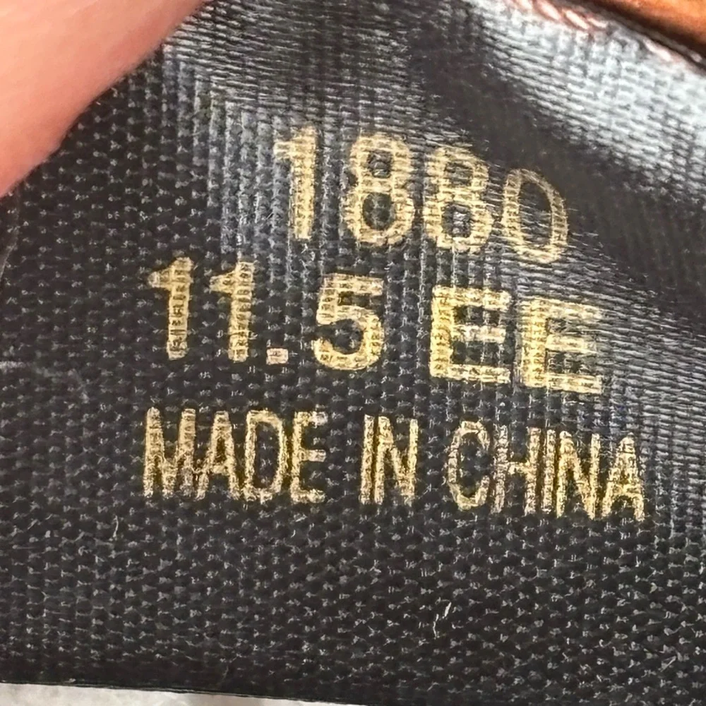 Red Wing Irish Setter 1880 Trail Walker Brown Leather Slip On Shoes Sz 11.5EE - Picture 5 of 9